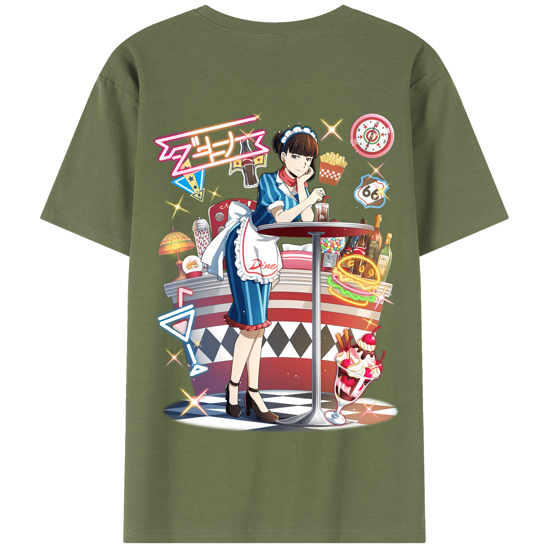 （画像用） 文豪ストレイドッグス Bungo Stray Dogs 綿100％半袖Tシャツ（背面プリント）